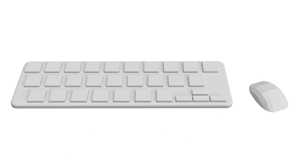 Keyboard and a mouse.